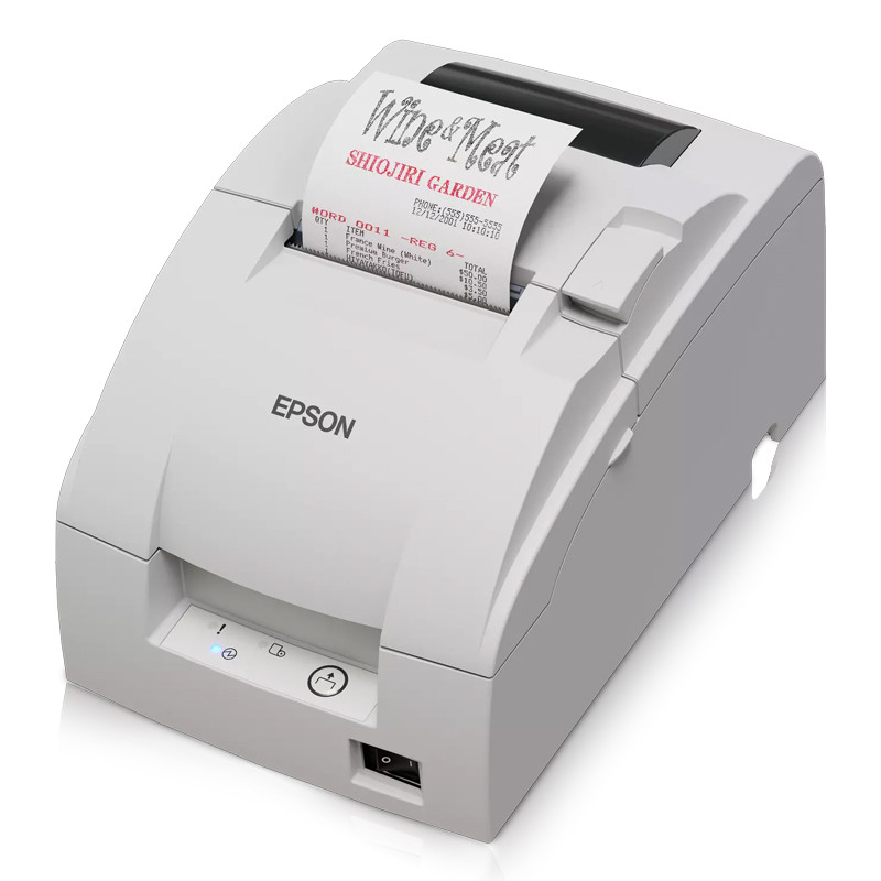 Epson TM-U220IIB, massicot, LPT, blanc
