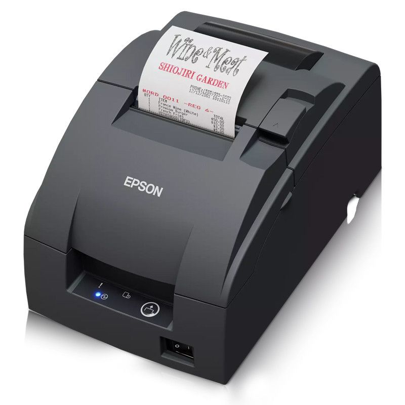 Epson TM-U220IID, ERC38B, RS232, gris