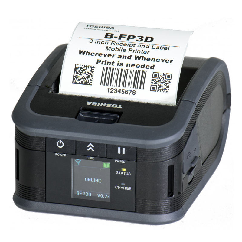 Imprimante étiquettes portable Toshiba B-FP3D