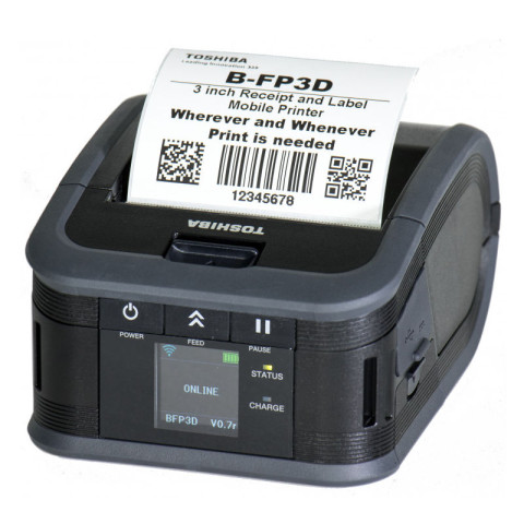 Imprimante étiquettes portable Toshiba B-FP3D