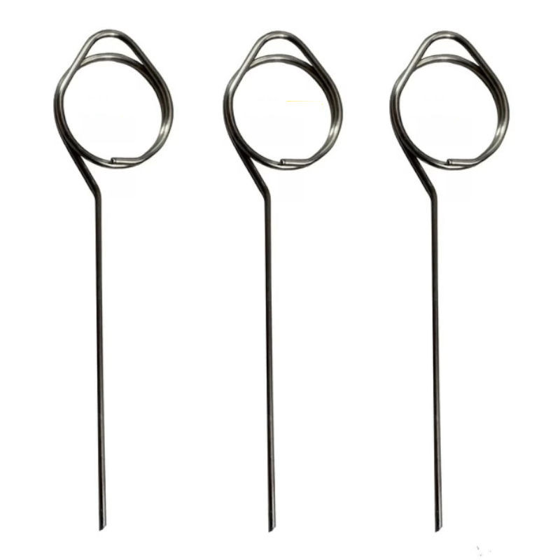 Piques en inox 7,5 cm pour étiquettes de prix edikio