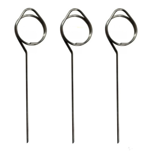 Piques en inox 7,5 cm pour étiquettes de prix edikio