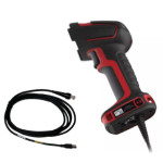 Honeywell Granit Ultra 2100iSR, Rugged, 2D, SR, Digimarc, USB, multi-IF, en kit USB, rouge