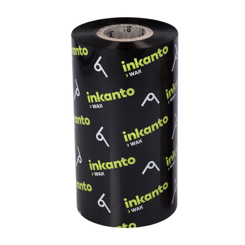 Rubans transfert thermique, Inkanto, AWX FH, Cire, 50 mm, 450 m, Extérieur, Noir
