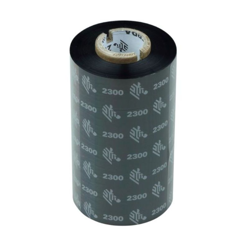 Ruban noir cire 2300 Zebra - 156 mm x 900 m