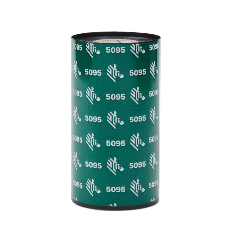 Ruban Zebra 5095 résine noir - 220 mm x 450 m