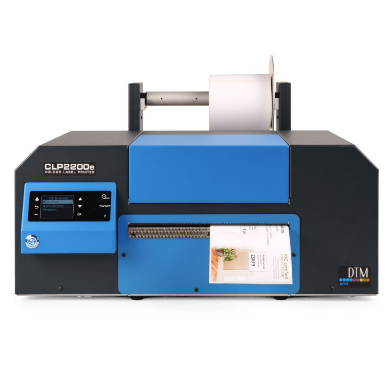 Imprimante d'étiquettes couleur DTM CLP2200e