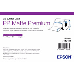 Rouleau d'étiquettes synthétique Epson - 102 x 76 mm