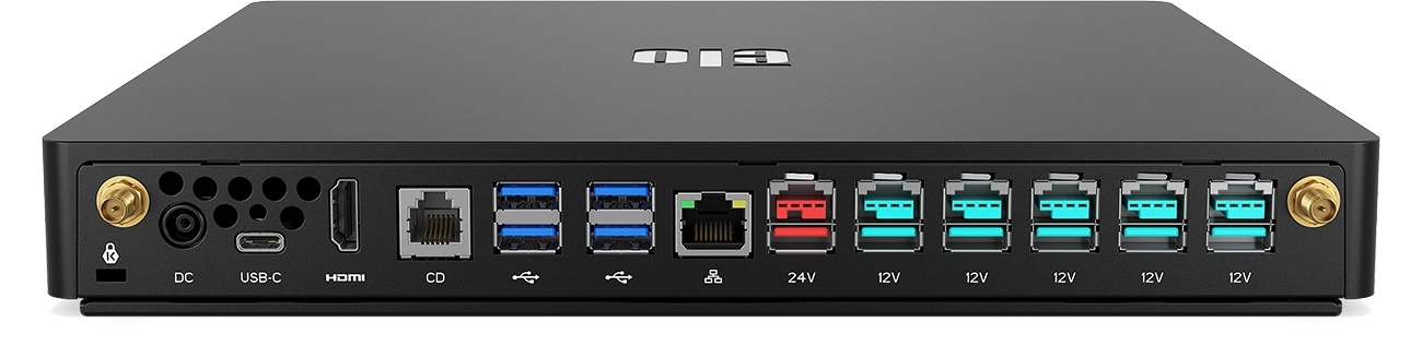 Elo Touch Solutions EloPOS Pack, USB, USB-C, alimentéUSB, BT, Ethernet, WiFi, Intel Core i5, SSD, Win. 11, en kit (USB), noir