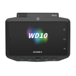 M3 Mobile WD10, 10.5 cm (4''), capacitif projeté, USB-C, BT, WiFi, NFC, Android