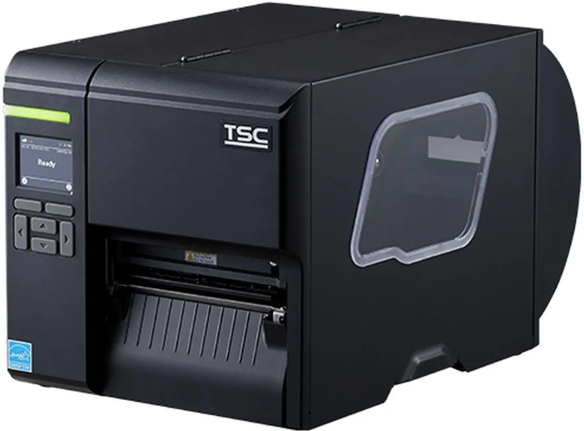 TSC ML341P (300 dpi), RTC, écran, USB, USB Host, RS232, Ethernet, USB