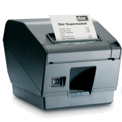 Star TSP743II, HI X, 8 pts/mm (203 dpi), massicot, USB, gris