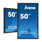 iiyama ProLite TF5039AS-B1AG, 24/7, 125,7 cm (49,5''), capacitif projeté, 4K, USB, RS232, Ethernet, Android, en kit (USB)