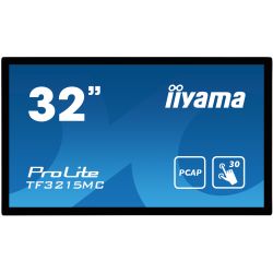 iiyama TF3215MC-B2, 24/7, 80cm (31,5''), capacitif projeté, Full HD, en kit (USB), noir