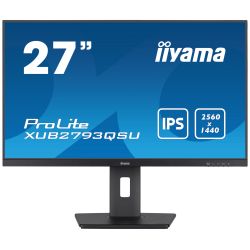 iiyama ProLite XUB2793QSU-B7, 68,6 cm (27''), USB, en kit (USB), noir