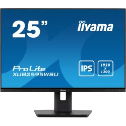 iiyama ProLite XUB2595WSU-B5, 63.4 cm (25'), USB, en kit (USB), noir