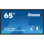 iiyama ProLite TF6539AS-B1AG, 24/7, 164cm (64,6''), capacitif projeté, 4K, USB, RS232, Ethernet, Android, en kit (USB)