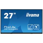iiyama ProLite T2755QSC-B1, 68,6 cm (27''), capacitif projeté, USB, en kit (USB), noir