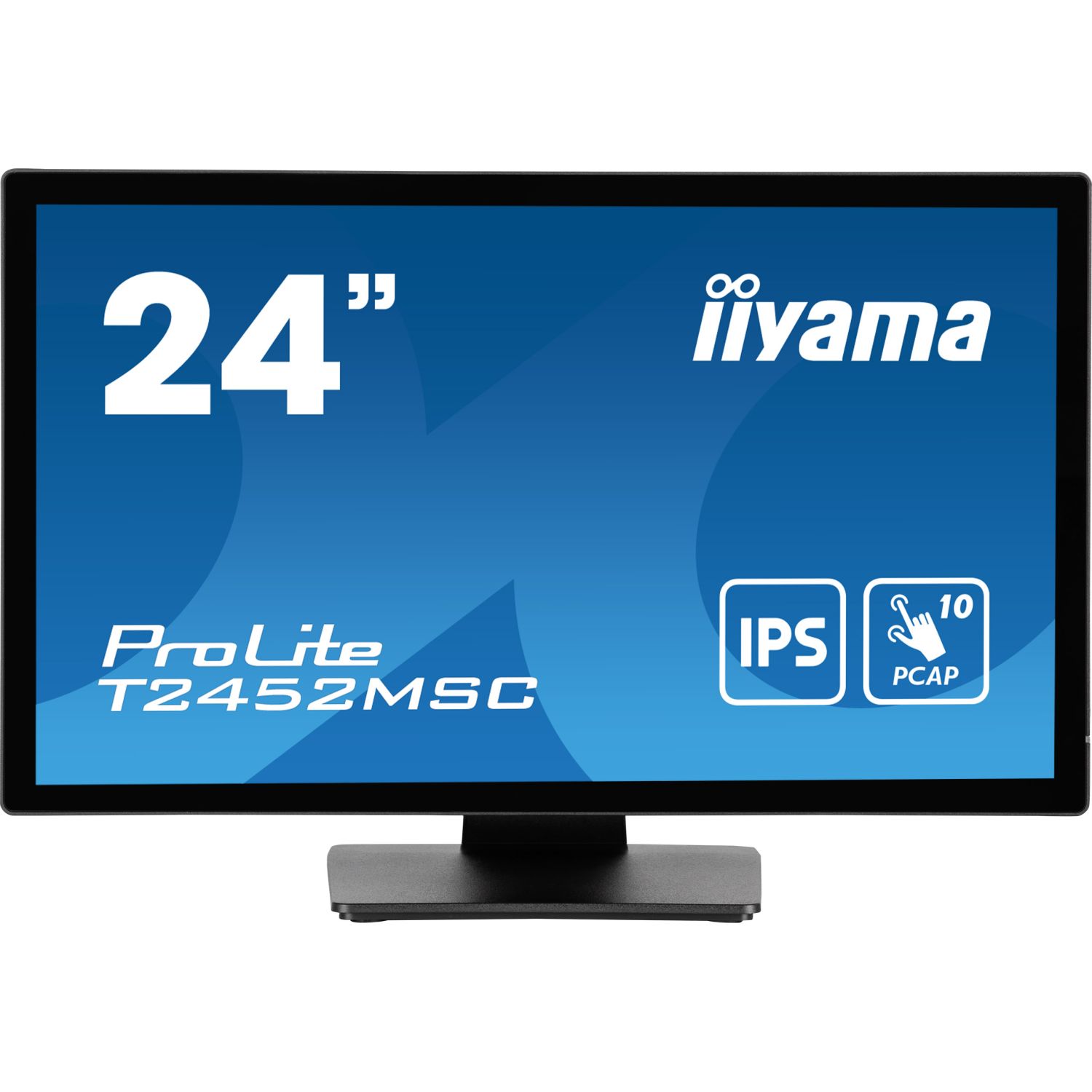 iiyama ProLite T2452MSC-B1, Full HD, USB, en kit (USB), noir