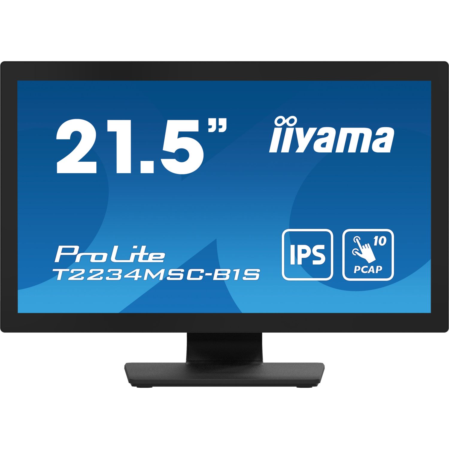 iiyama ProLite T22XX, 54,6 cm (21,5''), capacitif projeté, Full HD, en kit (USB), noir