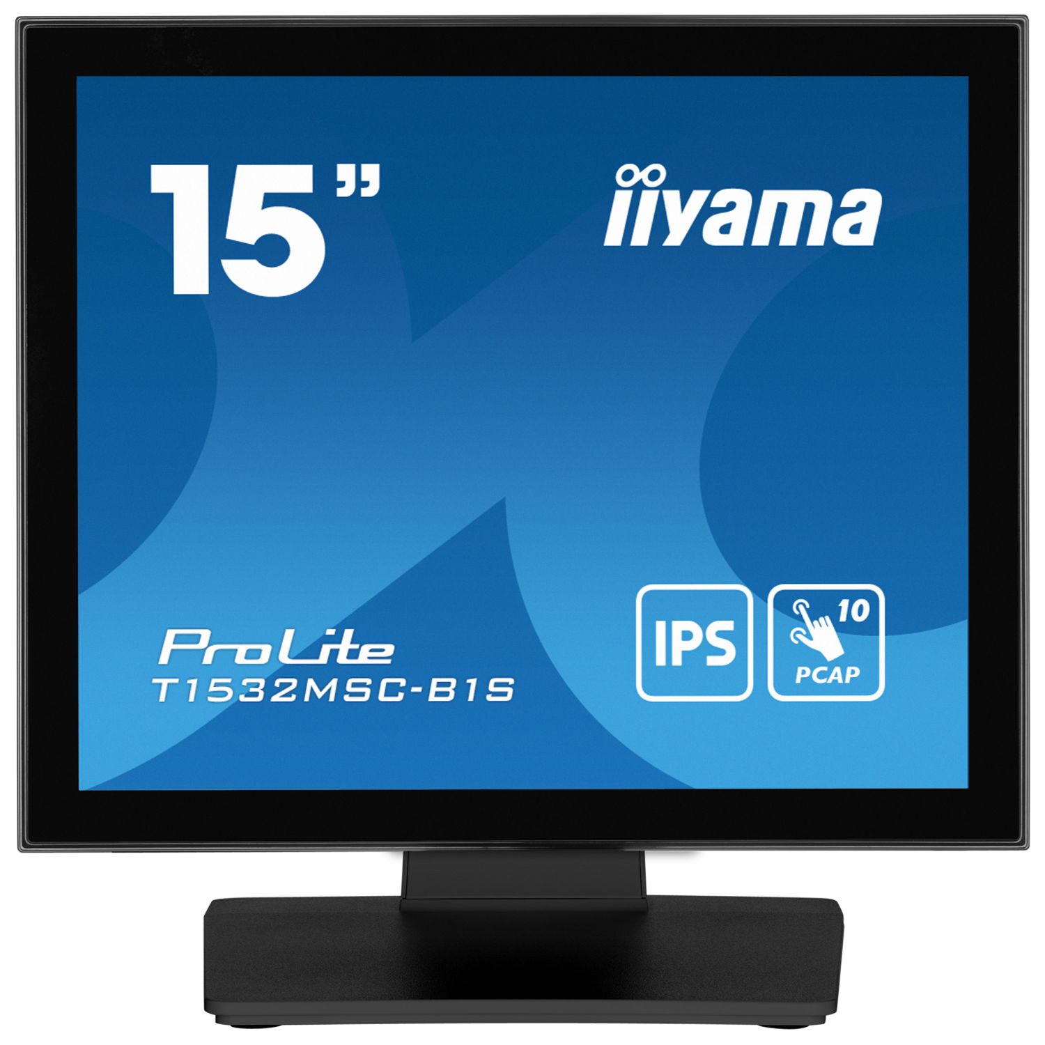 iiyama ProLite T15XX, 38,1 cm (15''), capacitif projeté, en kit (USB), noir
