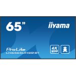 iiyama ProLite LH6565UHSB-B1, 164cm (64,6''), 4K, USB, RS232, Ethernet, WiFi, Android, en kit (RS232), noir