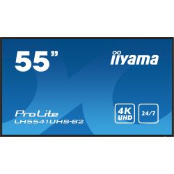iiyama ProLite LH5541UHS-B2, 139 cm (55''), 4K, USB, en kit, noir