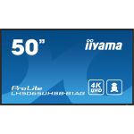 iiyama ProLite LH5065UHSB-B1AG, 125,7 cm (49,5''), 4K, USB, RS232, Ethernet, WiFi, Android, en kit (RS232), noir