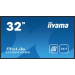 iiyama ProLite LH3241S-B2, 80cm (31,5''), Full HD, USB, RS232, Ethernet, en kit (RS232), noir