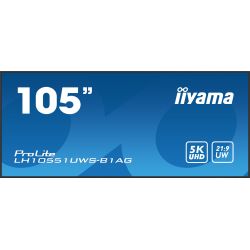iiyama LH10551UWS-B1AG, 24/7, 5K, USB, USB-C, Ethernet, en kit (RS232)