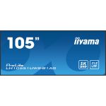 iiyama LH10551UWS-B1AG, 24/7, 5K, USB, USB-C, Ethernet, en kit (RS232)