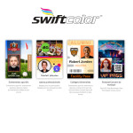 Imprimante événements grandes badges, cartes Swiftcolor SCC-3000