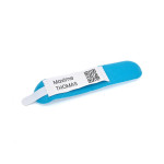 Bracelet hôpital en mousse pour nourrisson bleu