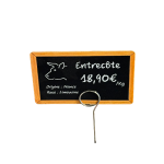 Piques en inox 7,5 cm pour étiquettes de prix edikio