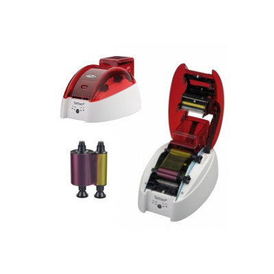 Rubans et films certifiés pour imprimante cartes, badges Evolis Tattoo