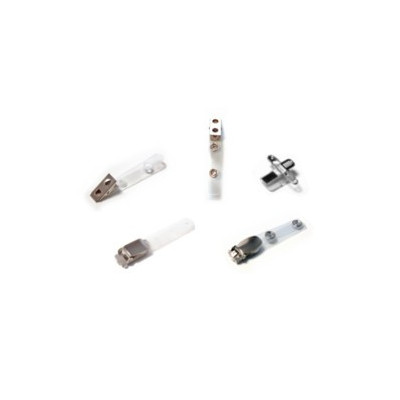 Clips lanière pince métal pour vos porte badges et cartes pvc