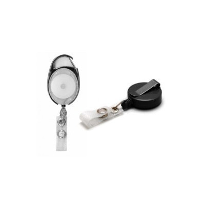 Fixez votre porte-badge à la ceinture avec un zip enrouleur plastique