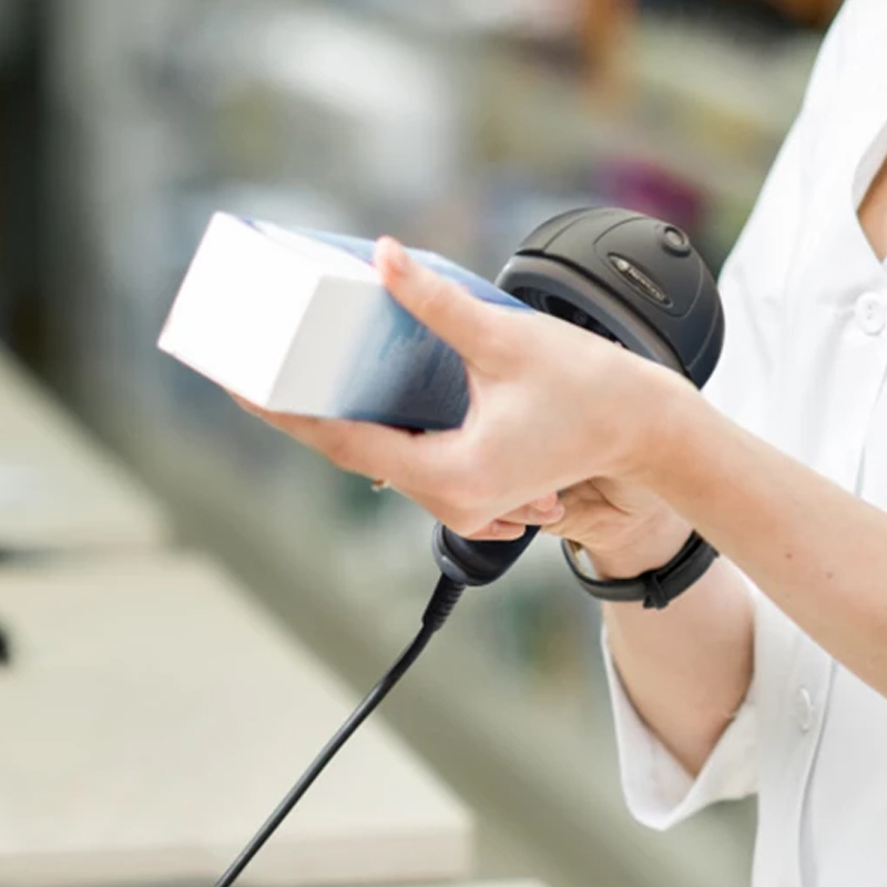 Exemple d'utilisation du lecteur code-barres Newland hr12 anchoa