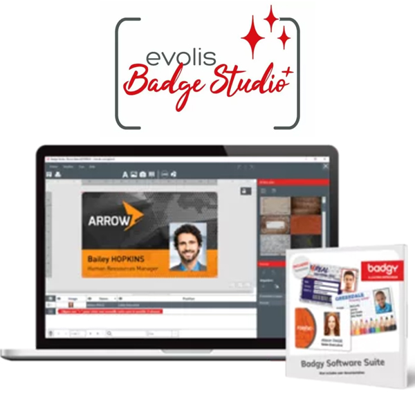 Logiciel badge studio + pour badgy 200