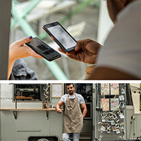 Sunmi P2 MINI pour boutique éphémère