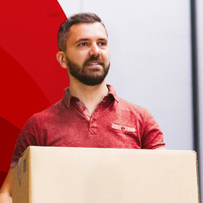 Exemple d'utilisation dans un entrepôt automatique de la tablette Newland Android FG80 Libra Series