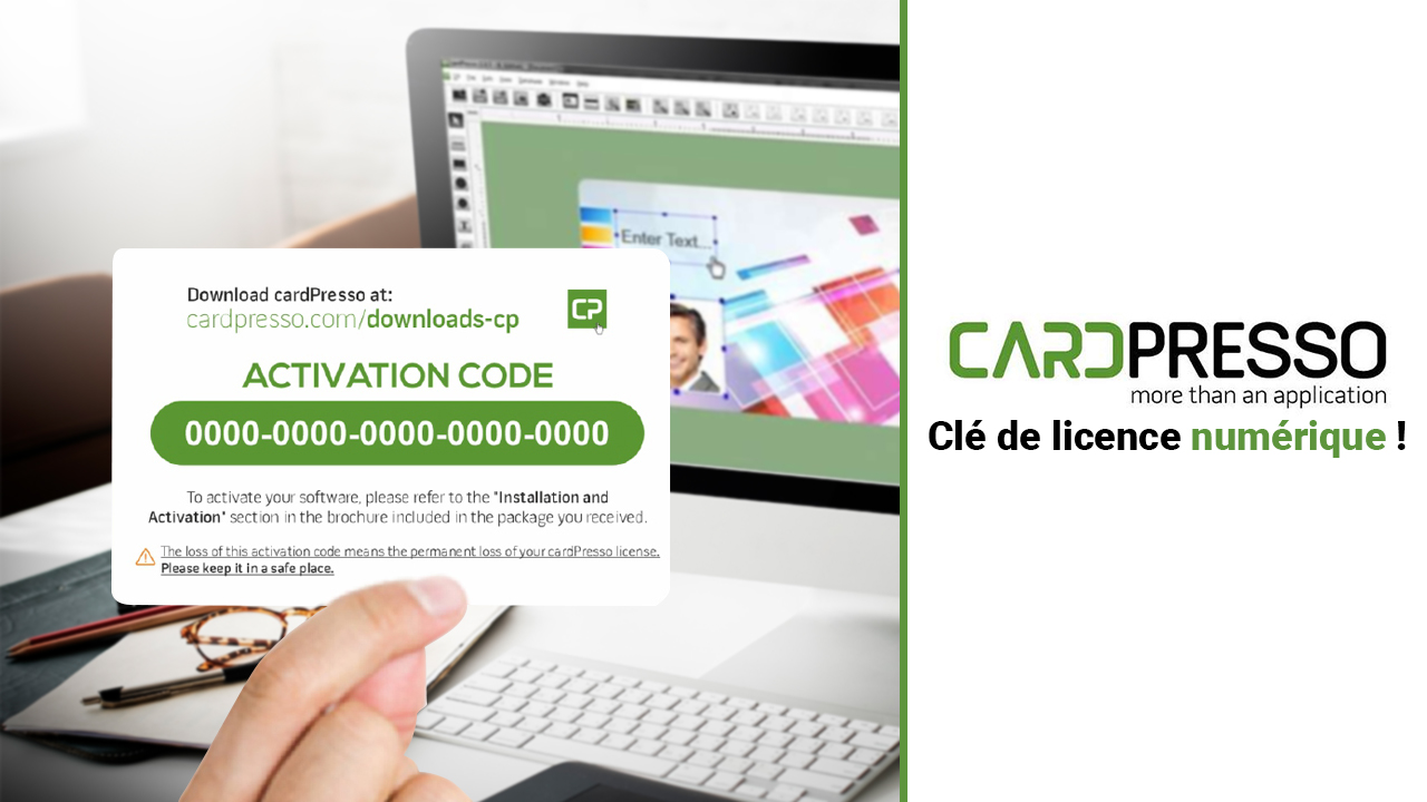 Le Logiciel CardPresso maintenant disponible en clé de licence numérique !