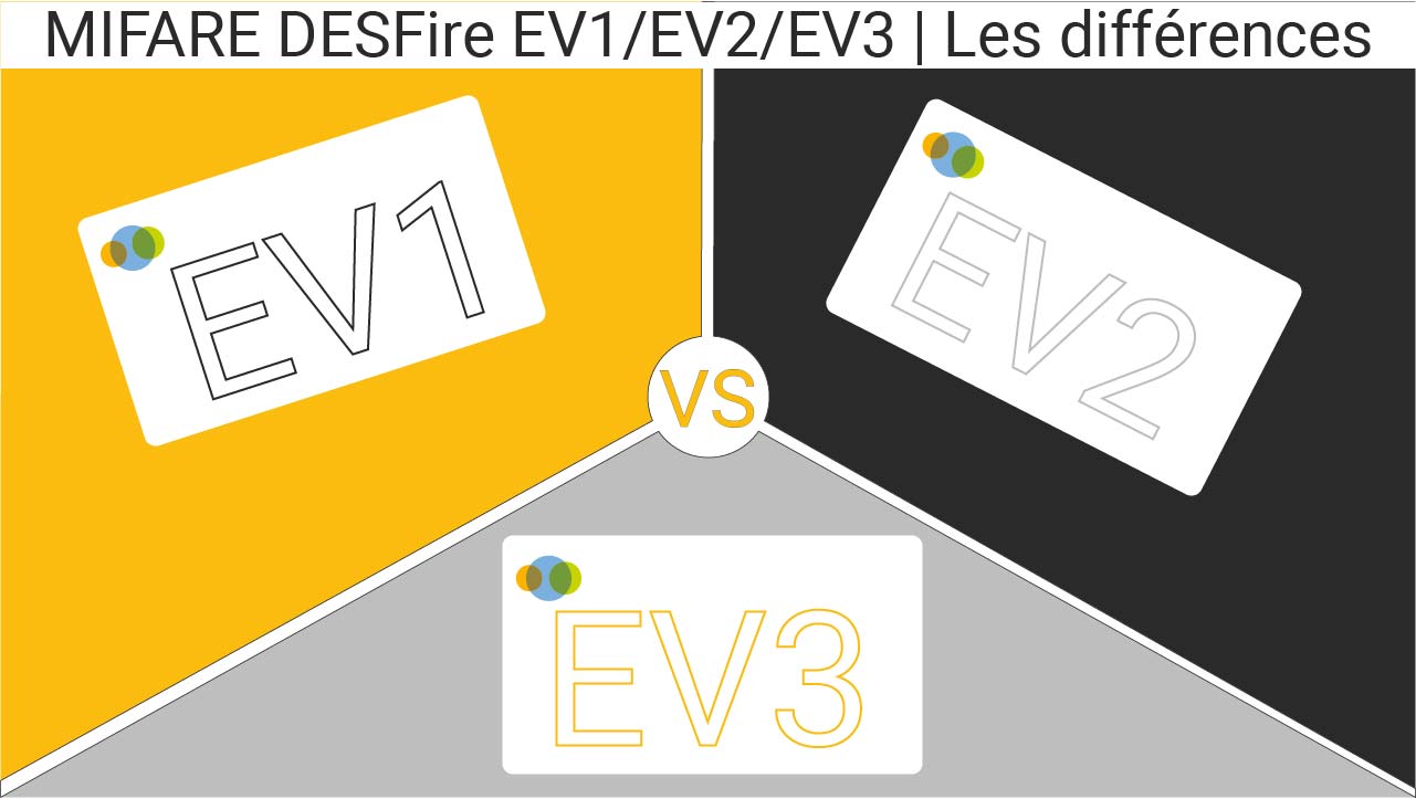 MIFARE Desfire EV3 / EV2 / EV1 | Les différences