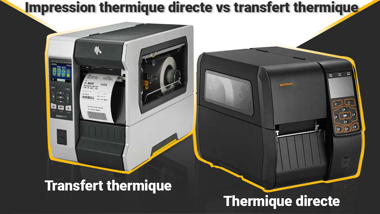 Impression thermique directe et transfert thermique | Les différences