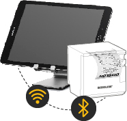 illustration connexion imprimante tickets BIXOLON SRP-Q200