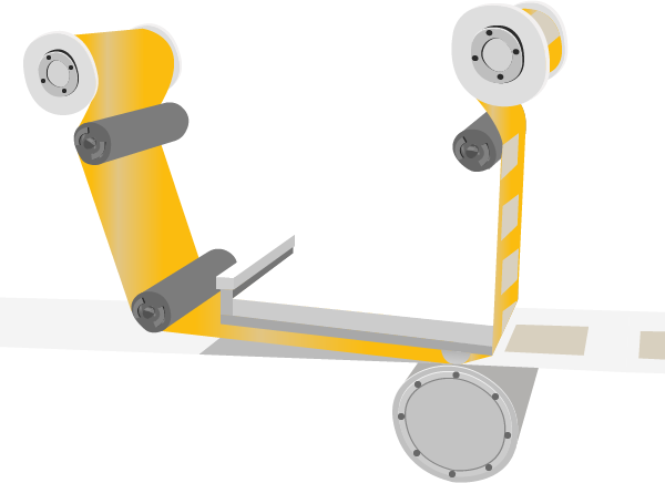 Illustration imression tansfert thermique